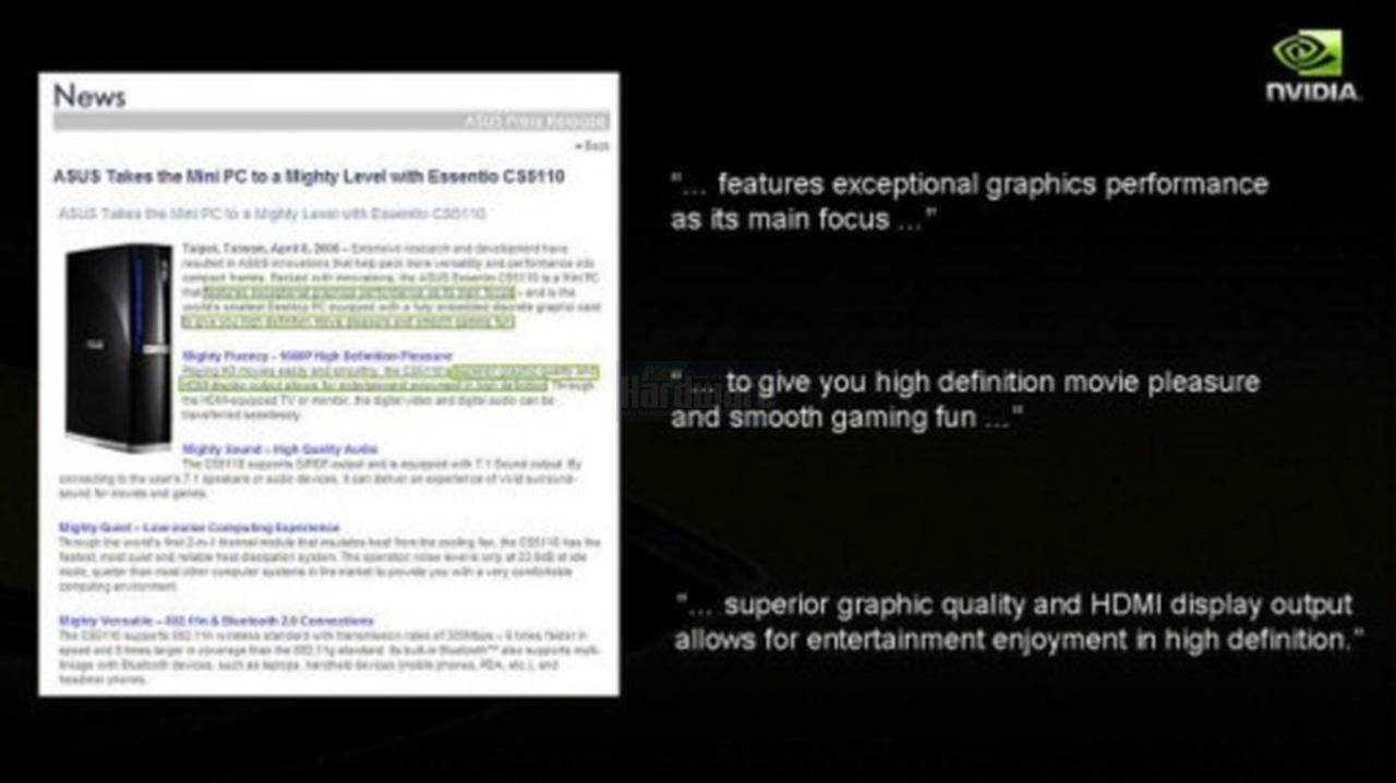 [15/04/2008] Präsentation vom Nvidia Financial Analyst Day 2008 (Bild: Nvidia, Screenshot und Upscaling: PCGH)