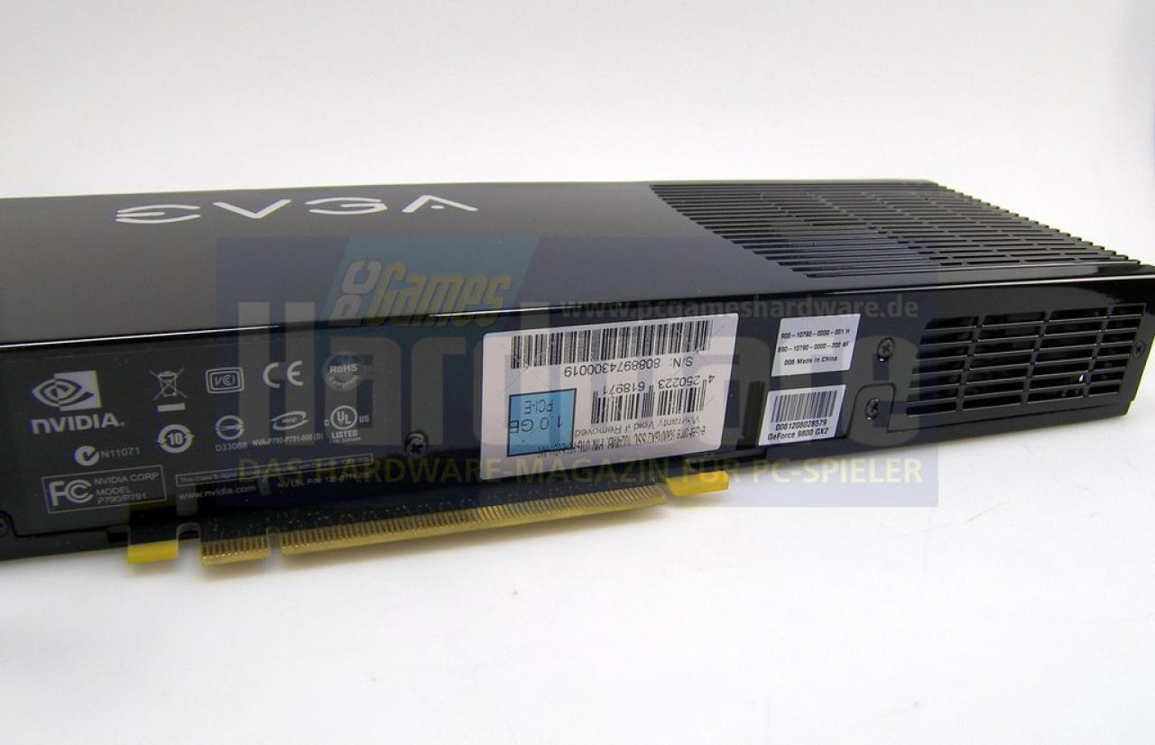 [14/04/2008] Evga e-Geforce 9800 GX2 SSC: Nur das schüchterne 