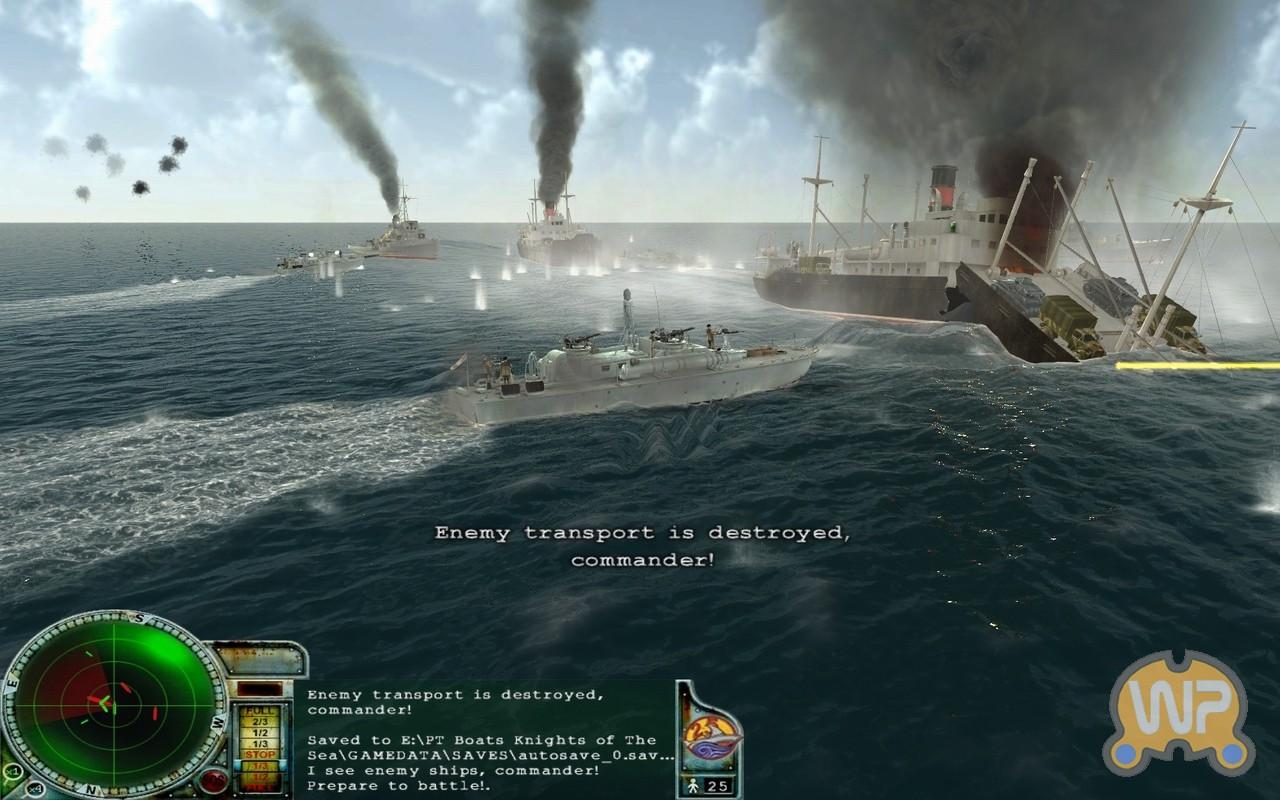 [17/04/2008] Neue Screenshots zum maritimen Echtzeitstrategiespiel PT Boats - Knights of the Sea (Webseite zum Spiel). Erscheinungstermin soll das 2. Quartal 2008 sein. Aktuelle Infos zum Spiel gibt es bei Worthplaying