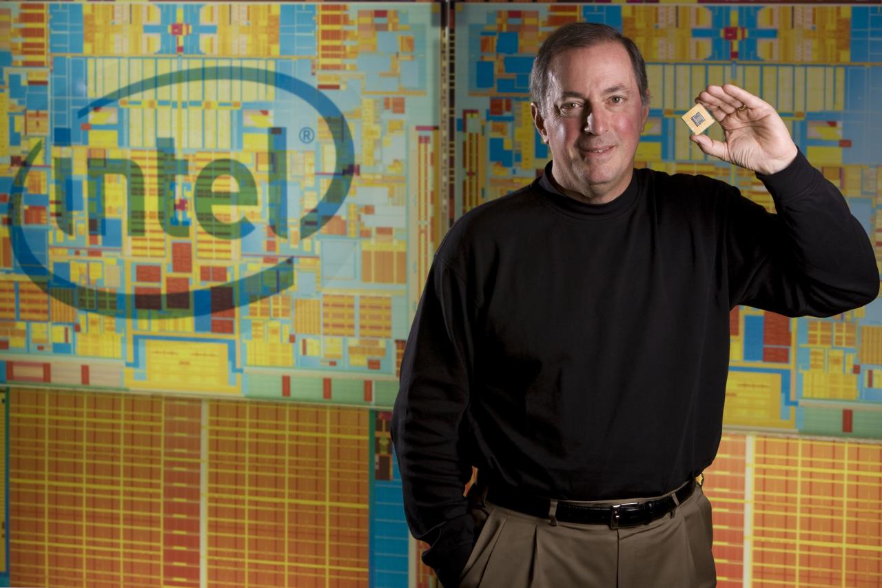 [18/04/2008] Intel-Chef Otellini freut sich über den Geburtstag des Transistors