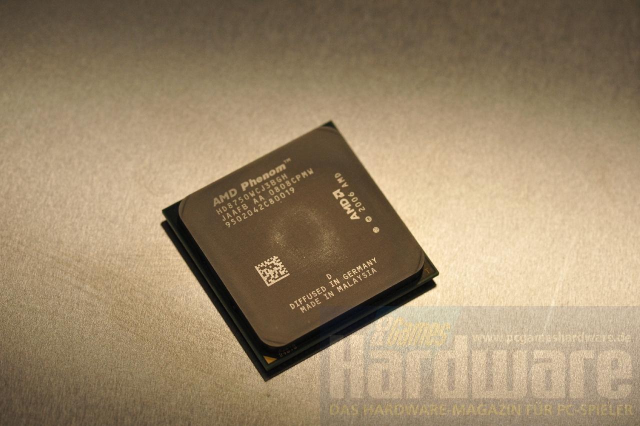[22/04/2008] AMD Phenom X3 8750 (Bild: PCGH)
