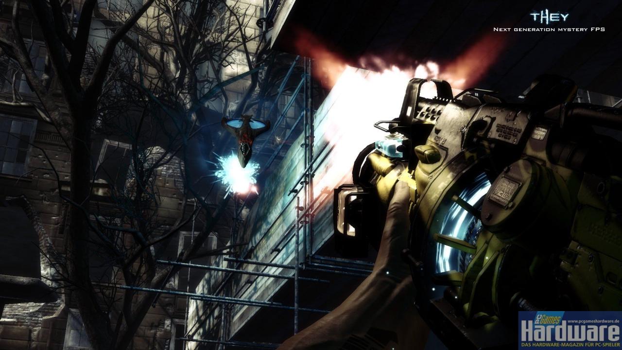 [21/04/2008] Zum Mistery First Person Shooter THEY gibt es neues Bildmaterial. 