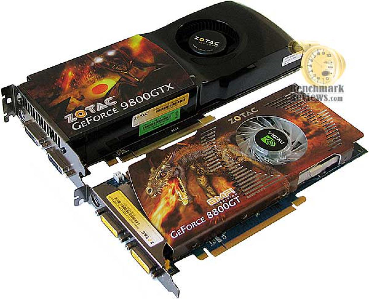 [01/04/2008] Zotac Geforce 9800 GTX (Bild: Benchmarkreviews)