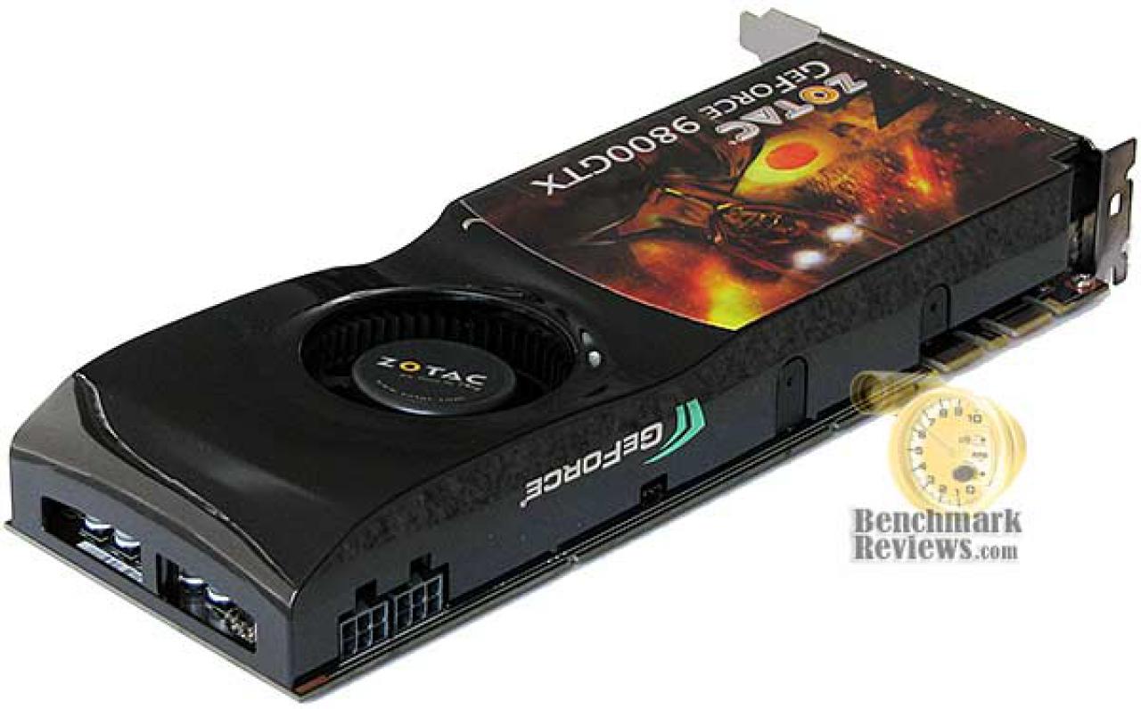 [01/04/2008] Zotac Geforce 9800 GTX (Bild: Benchmarkreviews)