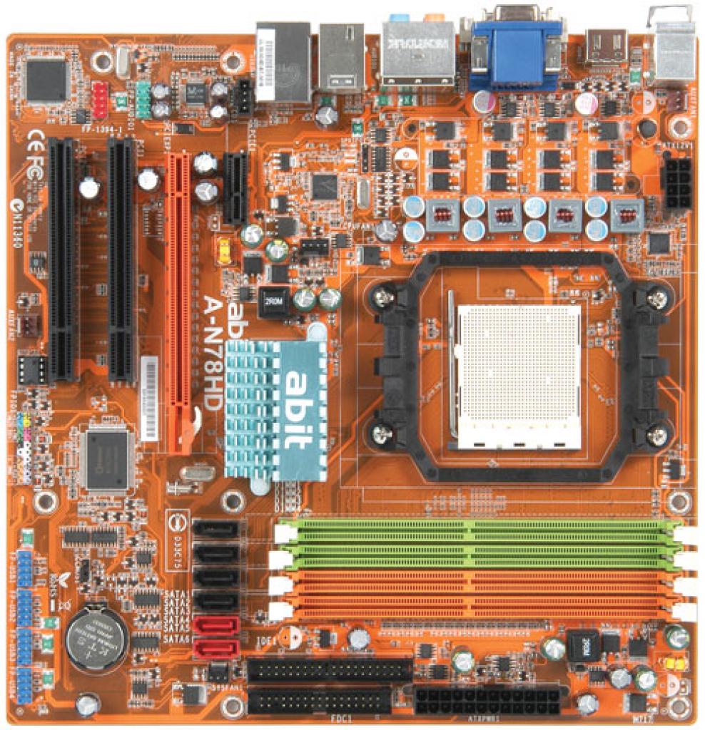 [10/04/2008] Abit A-N78HD (Bild: Abit)