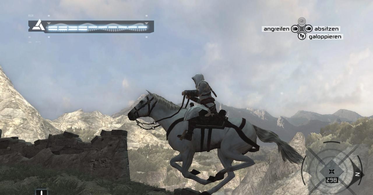 [10/04/2008] Assasin's Creed begeistert mit nicht zu überspringenden Zwischensequenzen.