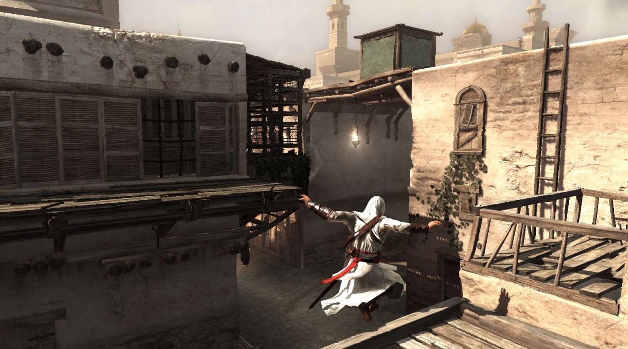 [09/04/2008] Assassins Creed (2008) gefällt durch auf's Dach kletternde Verfolger, Menschenmengen und teils knackige Kämpfe