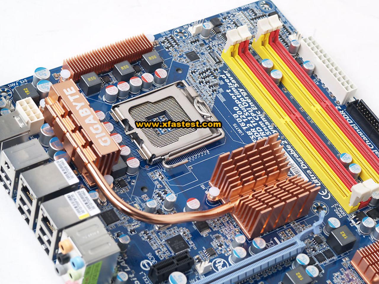 [14/04/2008] Gigabyte EP45-DS3P: Nachfolger des erfolgreichen P35-DS3P (Bild: xfastest)