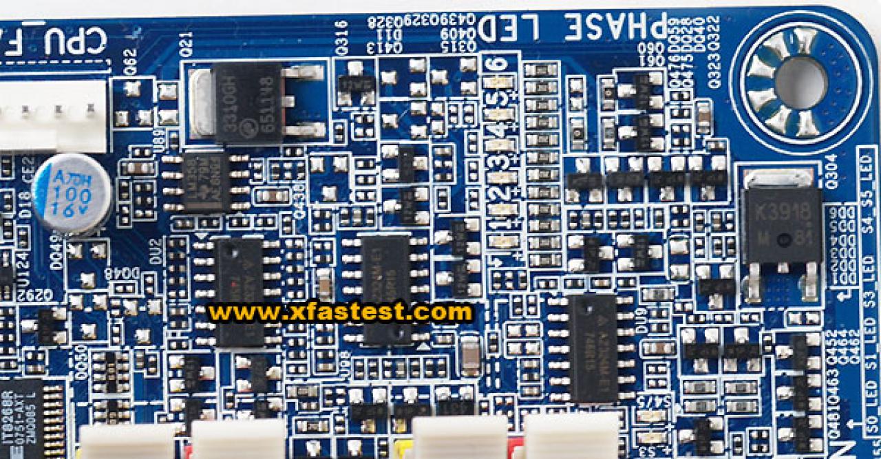 [14/04/2008] Gigabyte EP45-DS3P: Nachfolger des erfolgreichen P35-DS3P (Bild: xfastest)