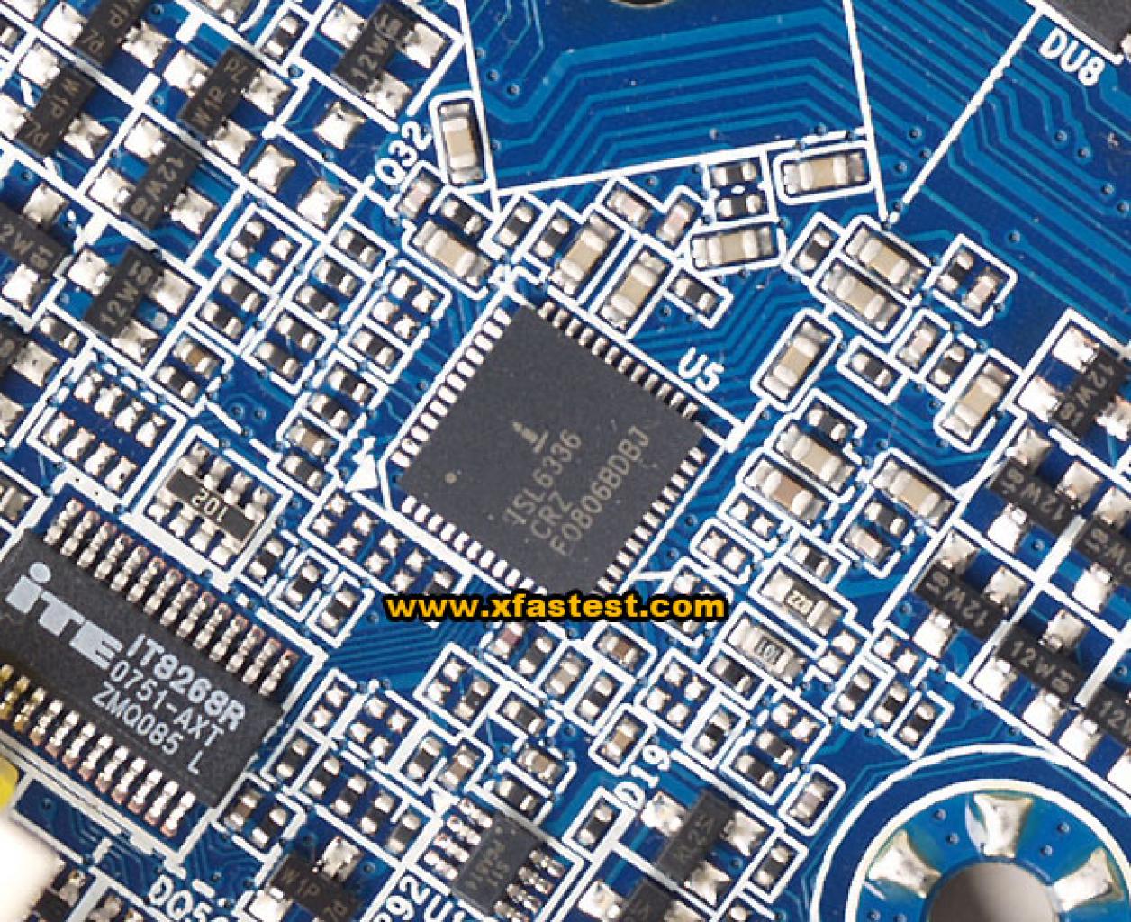 [14/04/2008] Gigabyte EP45-DS3P: Nachfolger des erfolgreichen P35-DS3P (Bild: xfastest)