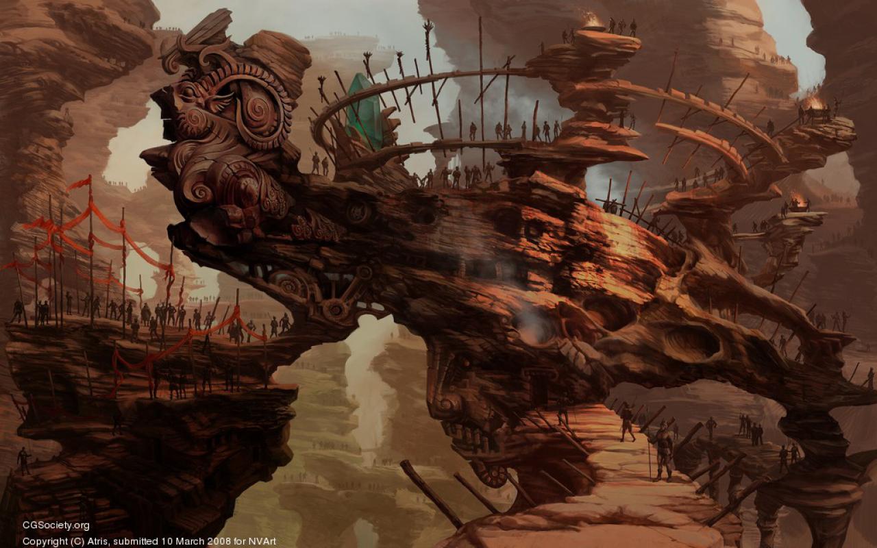 [25/04/2008] Platz zwei für The Great Bayanvon Sergey Skachkov. (Bild: cgsociety.org)