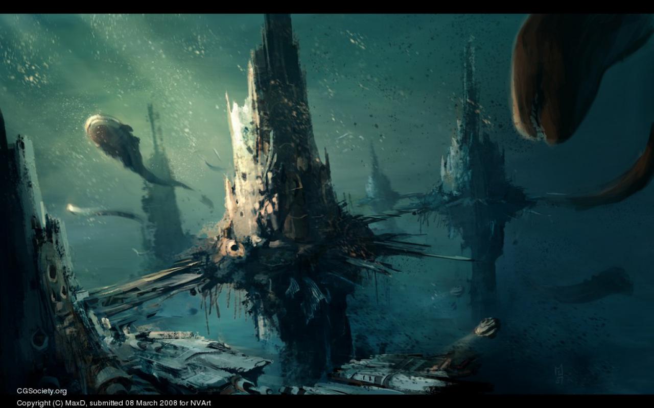 [25/04/2008] Underworld von Maxime Desmettre (Bild: cgsociety.org)