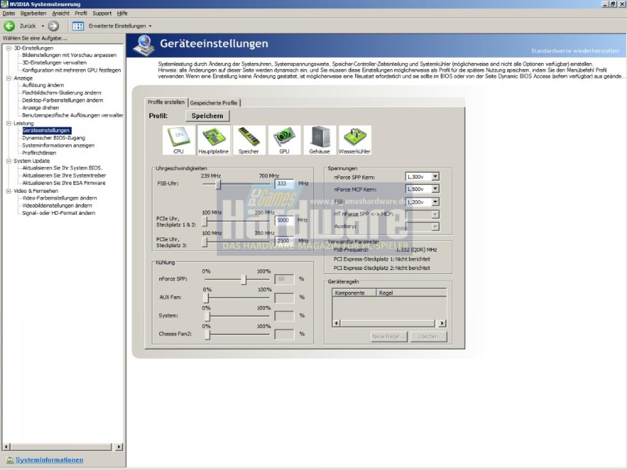 [01/04/2008] Nvidias Diagnose- und Tuning-Technik ESA: In der kommenden Ausgabe finden Sie den Praxistest. (Bild: PCGH)