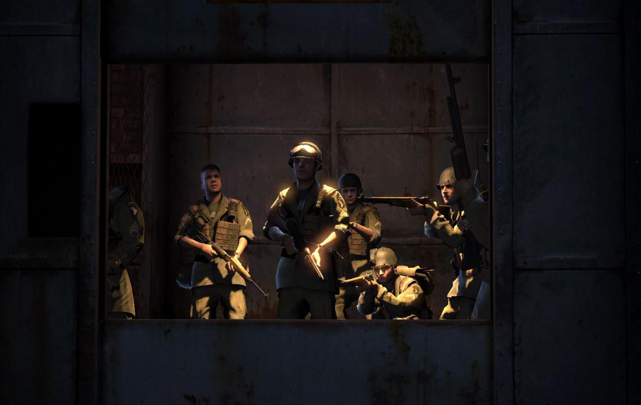 [17/04/2008] Brothers In Arms Hell’s Highway erscheint im August 2008 unter anderem für den PC. Das technische Fundament des Titels ist eine modifizierte Unreal 3-Engine. Zu den Änderungen gehören eine überarbeitete Physik für zerstörbare Objekte sowie alle Waffen (Destructable Layer), Motion-Blur und zusätzliche Shader-Effekte für Rauch und eine fast komplett neu programmierte KI (Navigation Mesh), die dynamisch auf die veränderte Umwelt reagiert.