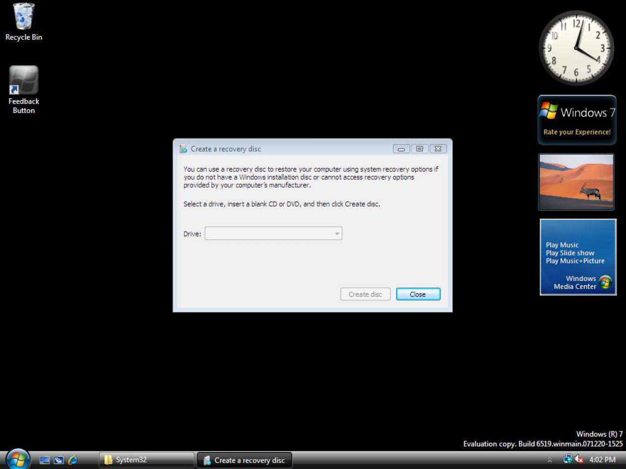 [06/04/2008] Windows 7 Build 6519 (Bild: winsupersite.com)