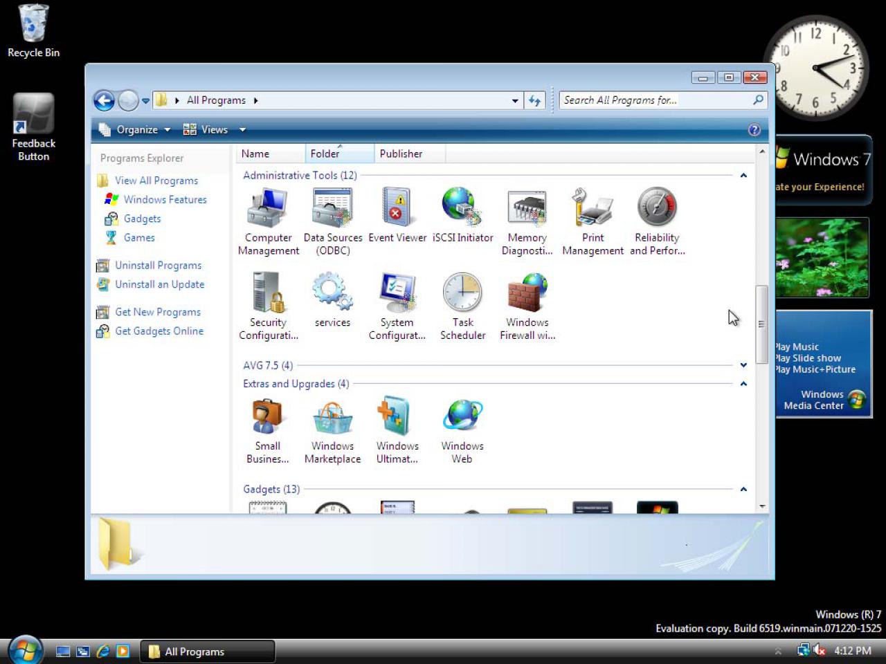 [06/04/2008] Windows 7 Build 6519 (Bild: winsupersite.com)