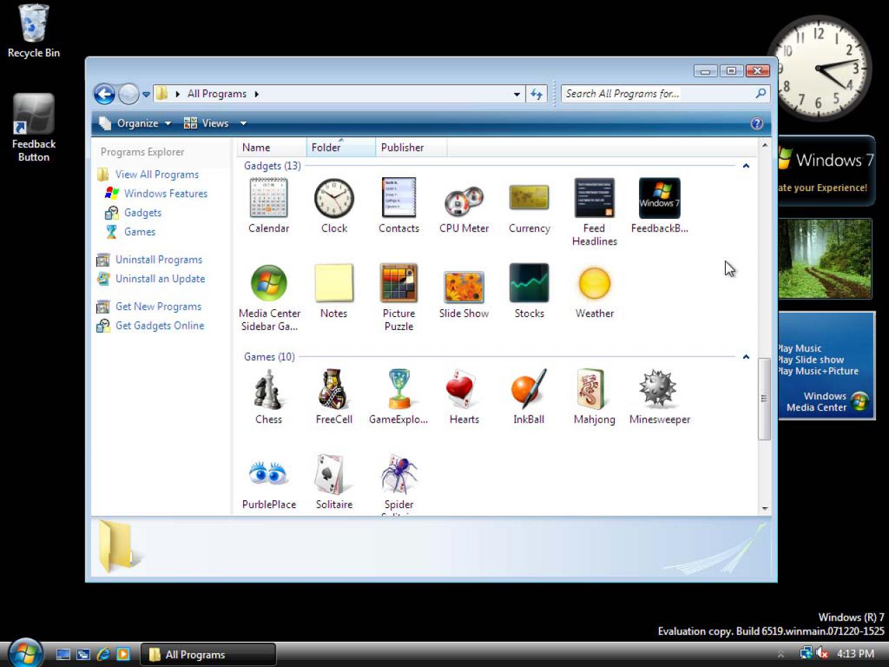 [06/04/2008] Windows 7 Build 6519 (Bild: winsupersite.com)