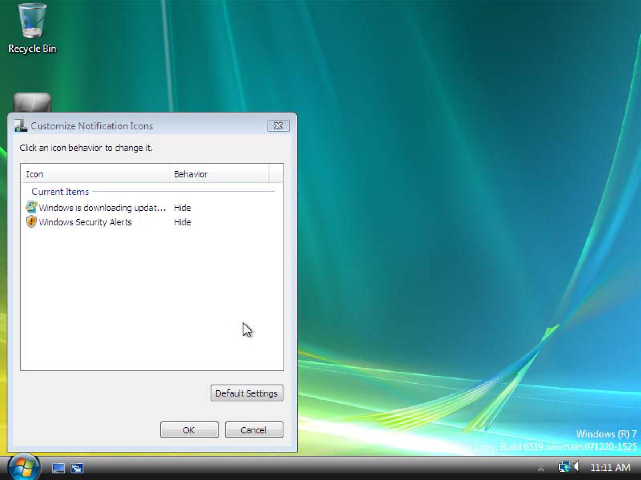 [06/04/2008] Windows 7 Build 6519 (Bild: winsupersite.com)