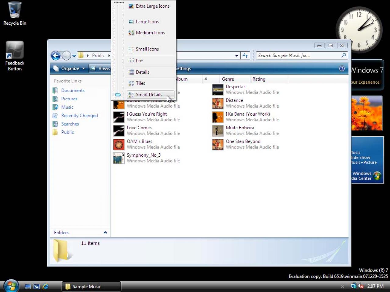 [06/04/2008] Windows 7 (2009/2010): Bei diesem Build handelt es sich um eine frühe Testversion vom Dezember 2007. Zu erkennen ist, dass noch viele Elemente aus Vista stammen, aber an einigen Stellen lassen sich bereits neue Features entdecken. Paul Thurrott geht davon aus, das tiefgreifende Änderungen in neuen Builds folgen werden. (Bild: winsupersite.com)