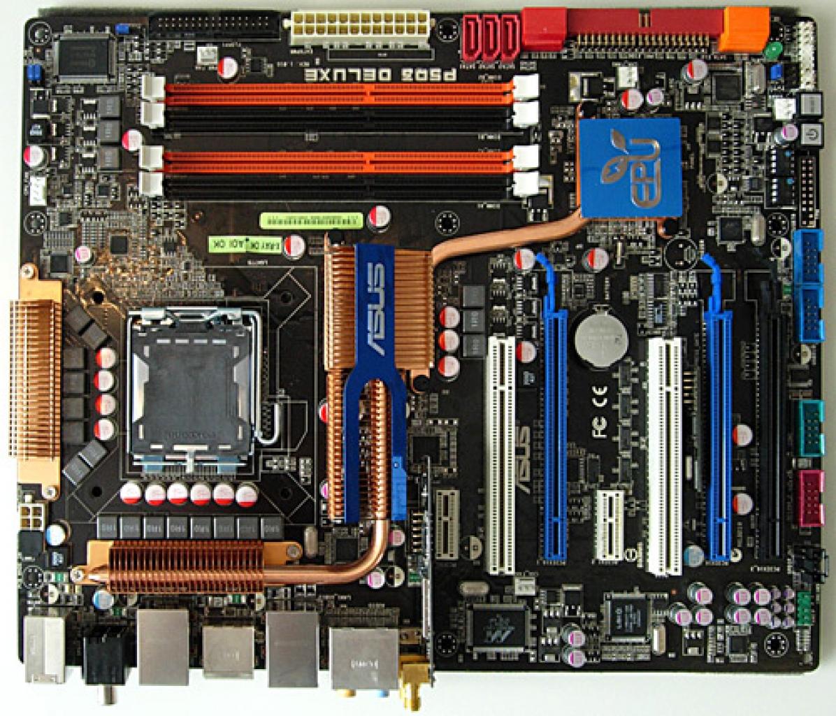 [07/05/2008] Das Asus P5Q3 ist mit Intels kommenden P45-Chipsatz ausgerüstet, wie sich das Mainboard gegen die Konkurrenz schlägt erfahren Sie bei uns oder Nordichhardware.com (weitere Bilder und Benchmark-Ergebnisse finden Sie in der Galerie)
