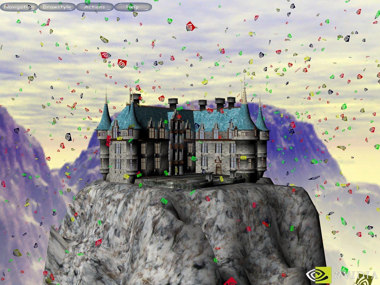 [19/05/2008] Techdemo-Galerie: Crystalball, Hardware-TnL-Demo zur Geforce 2 (2000)