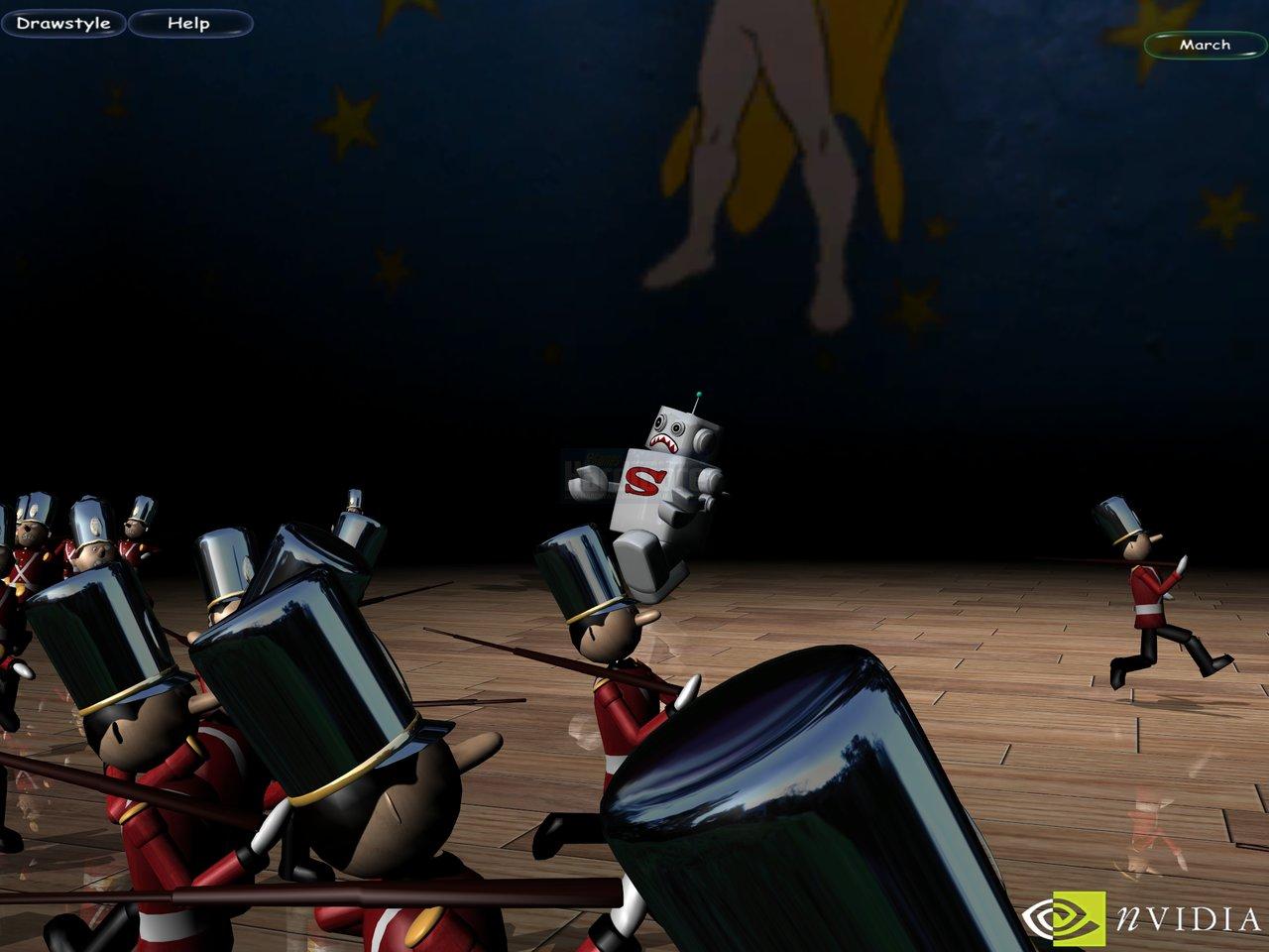 [19/05/2008] Techdemo-Galerie: Toy Soldiers, Hardware-TnL-Demo zur Geforce 2 (2000)