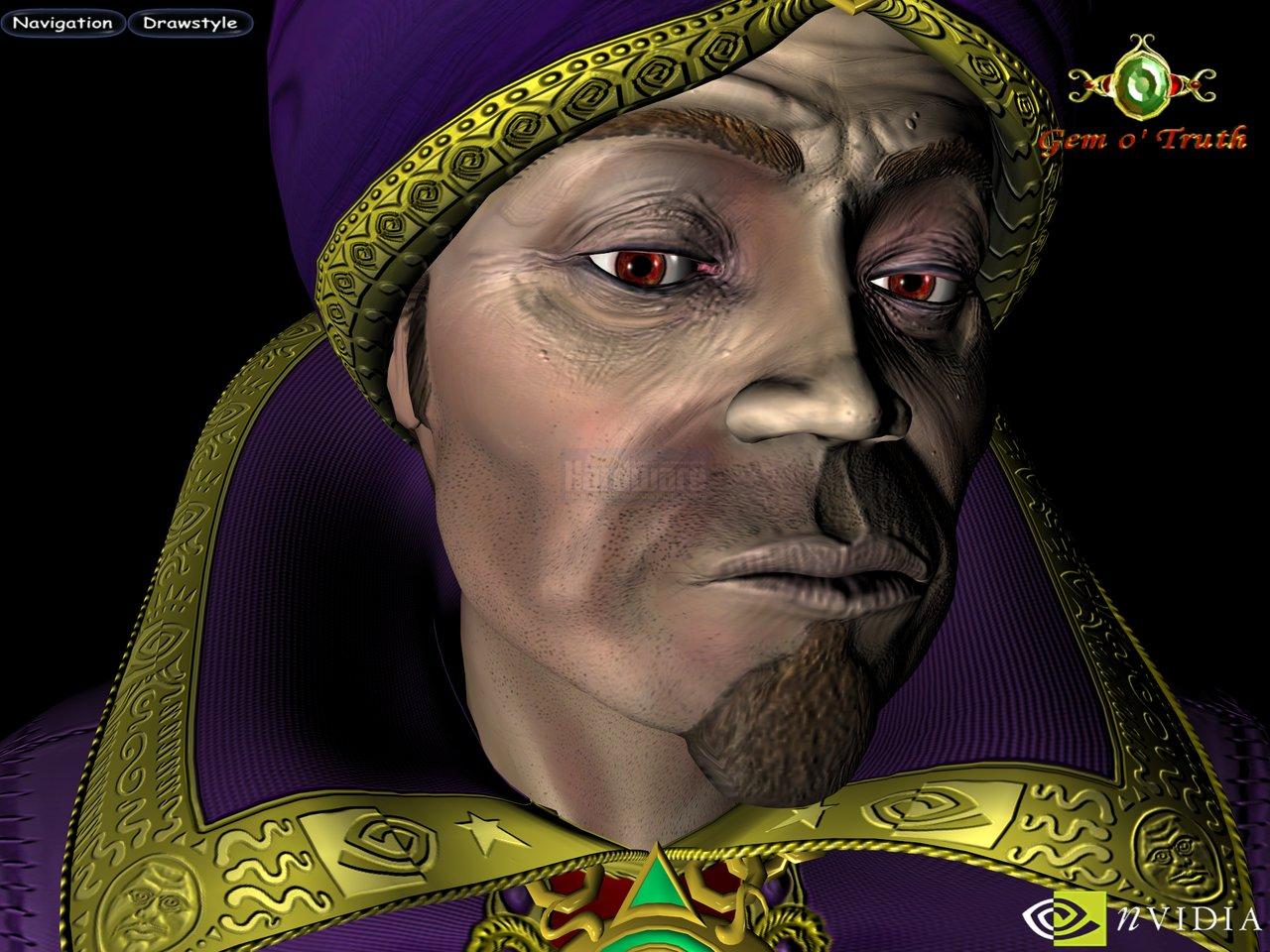 [19/05/2008] Techdemo-Galerie: Zoltar, Pixel-Shader-Demo zur Geforce 3 (2001)