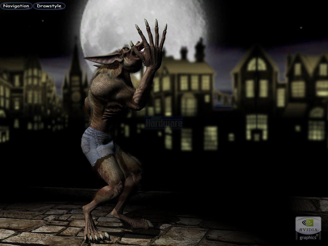[19/05/2008] Techdemo-Galerie: Wolfman, Shader-Demo zur Geforce 4 Ti (2002)