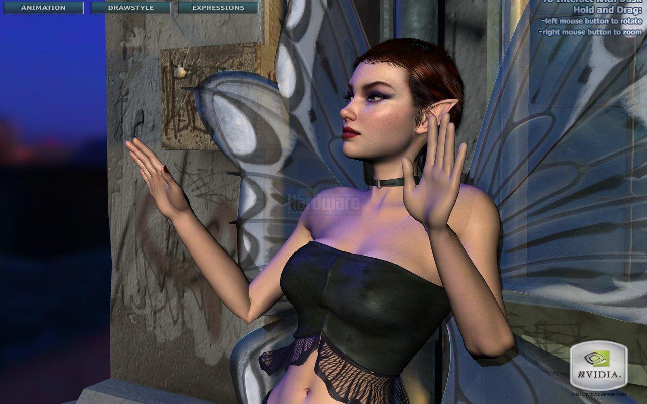 [19/05/2008] Techdemo-Galerie:: Dusk, Pixel-Shader-2.x-Demo zur Geforce FX (2003)