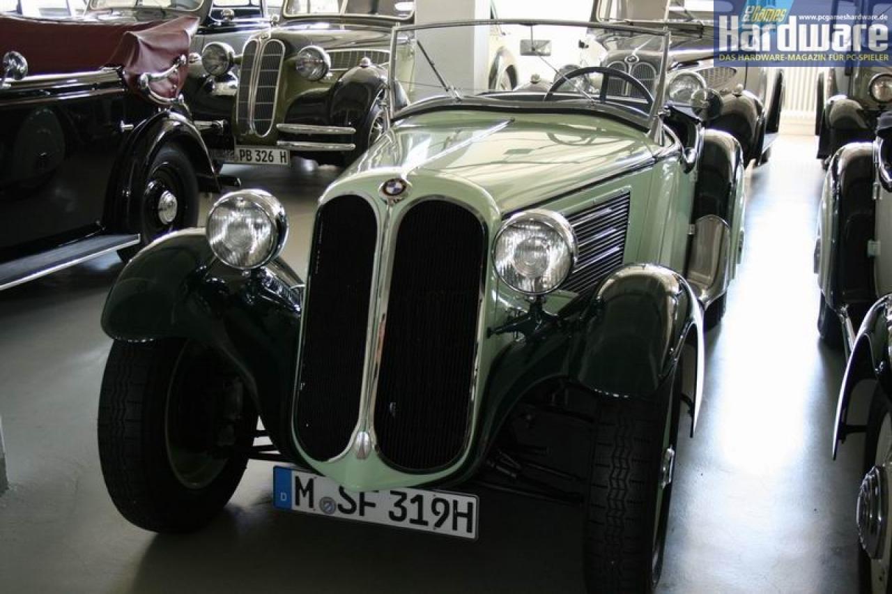 [15/05/2008] Das BMW-Museum füllt ganze Hallen mit kostbaren Schätzen.