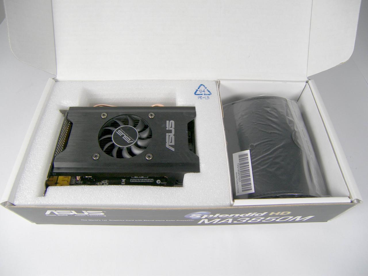 [20/05/2008] Der Packungsinhalt der Splendid HD MA3850M.