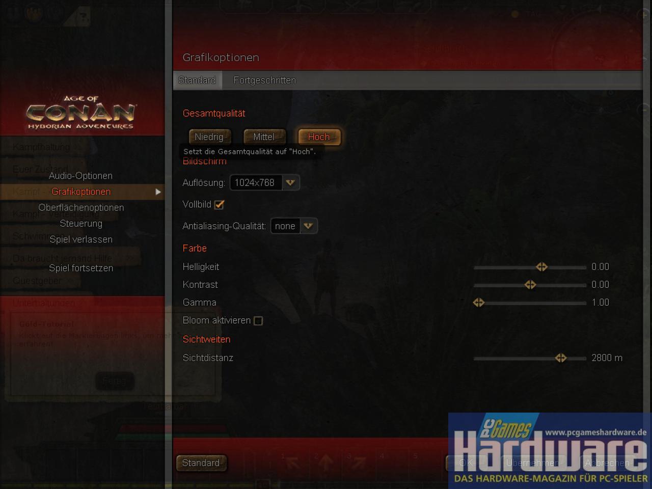 [23/05/2008] Age of Conan: 1.024x768, high