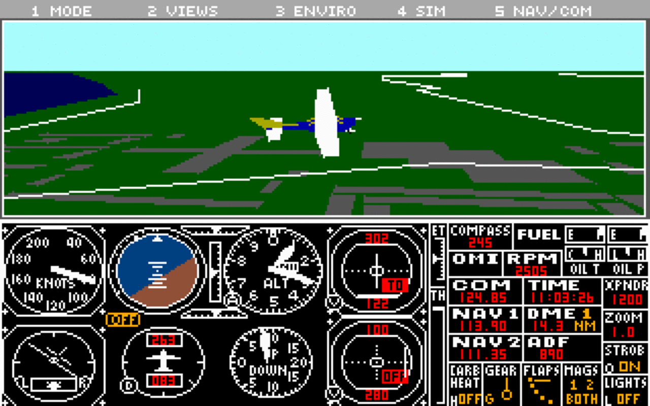 [04/05/2008] 1988: Flight Simulator 3.0 (Wer kennt ihn nicht?)