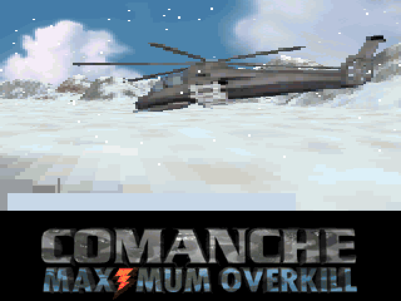 [04/05/2008] 1992: Comanche - Maximum Overkill (Novalogic lässt Sie mit Voxel-Engine in die Lüfte.)