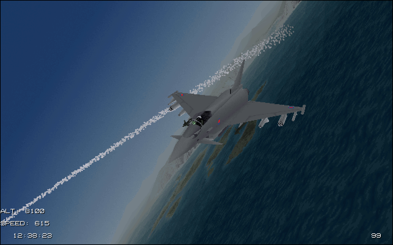 [04/05/2008] 1996: EF2000 (Die Realität musste noch lange auf den Eurofighter warten.)