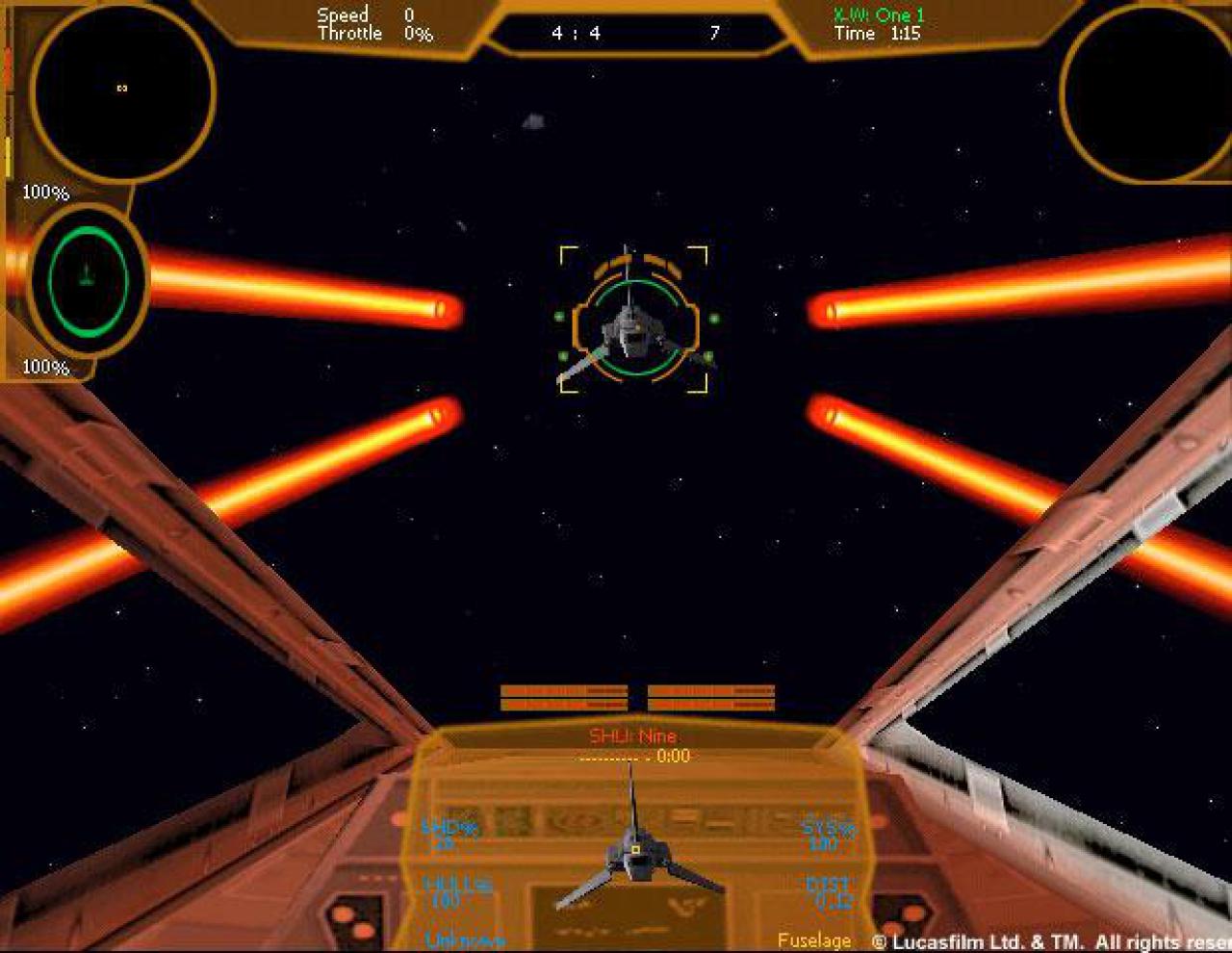 [04/05/2008] 1999: Star Wars - X-Wing Alliance (Ging leider am Markt unter.)
