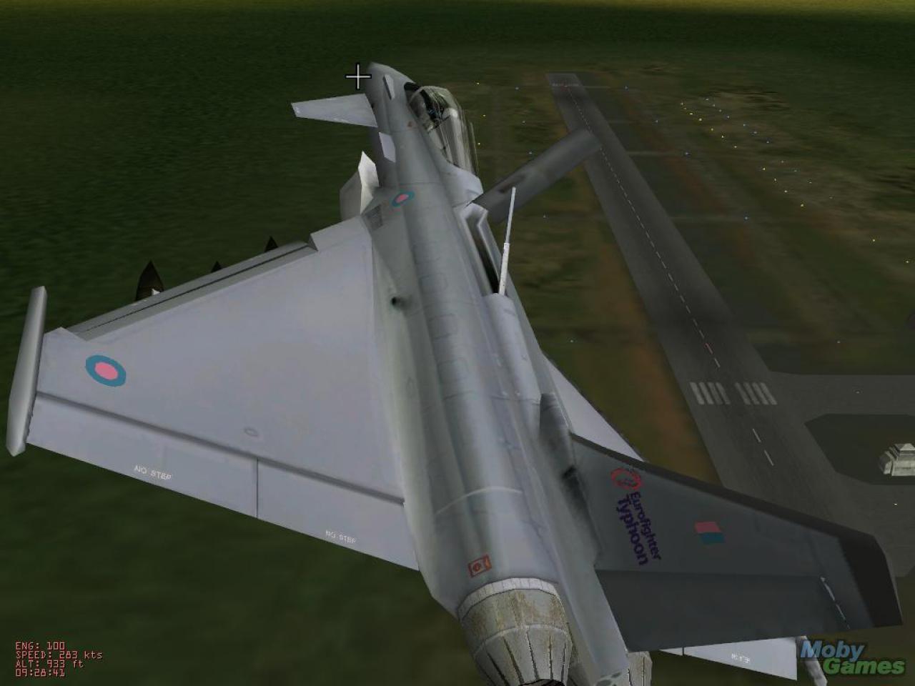 [04/05/2008] 2001: Eurofighter Typhoon (Anfangs von DID entwickelt und später von Rage beendet. Darunter litt der Simulationsanspruch.)
