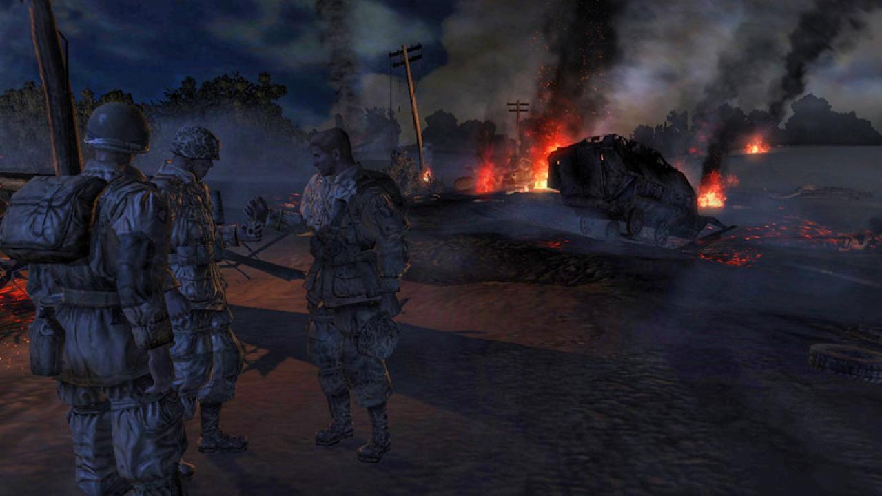 [12/05/2008] 2007: Company of Heroes (Via a patch there is DX10 fire)