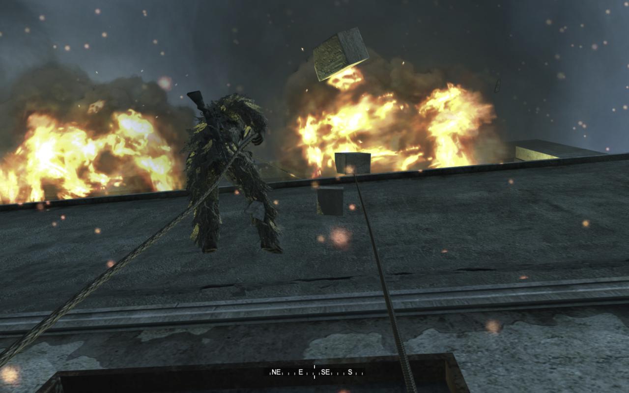 [12/05/2008] 2007: Call of Duty 4 (Nice flames in DX9)