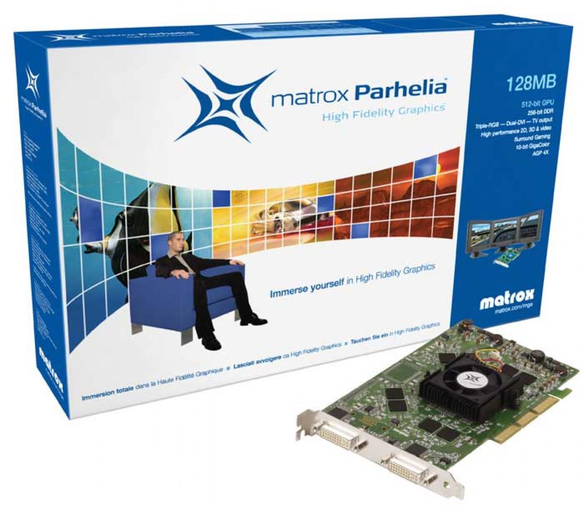 [13/05/2008] Matrox bewarb die Parhelia nicht ausdrücklich als Spielerkarte - als solche konnte sie auch nicht überzeugen.