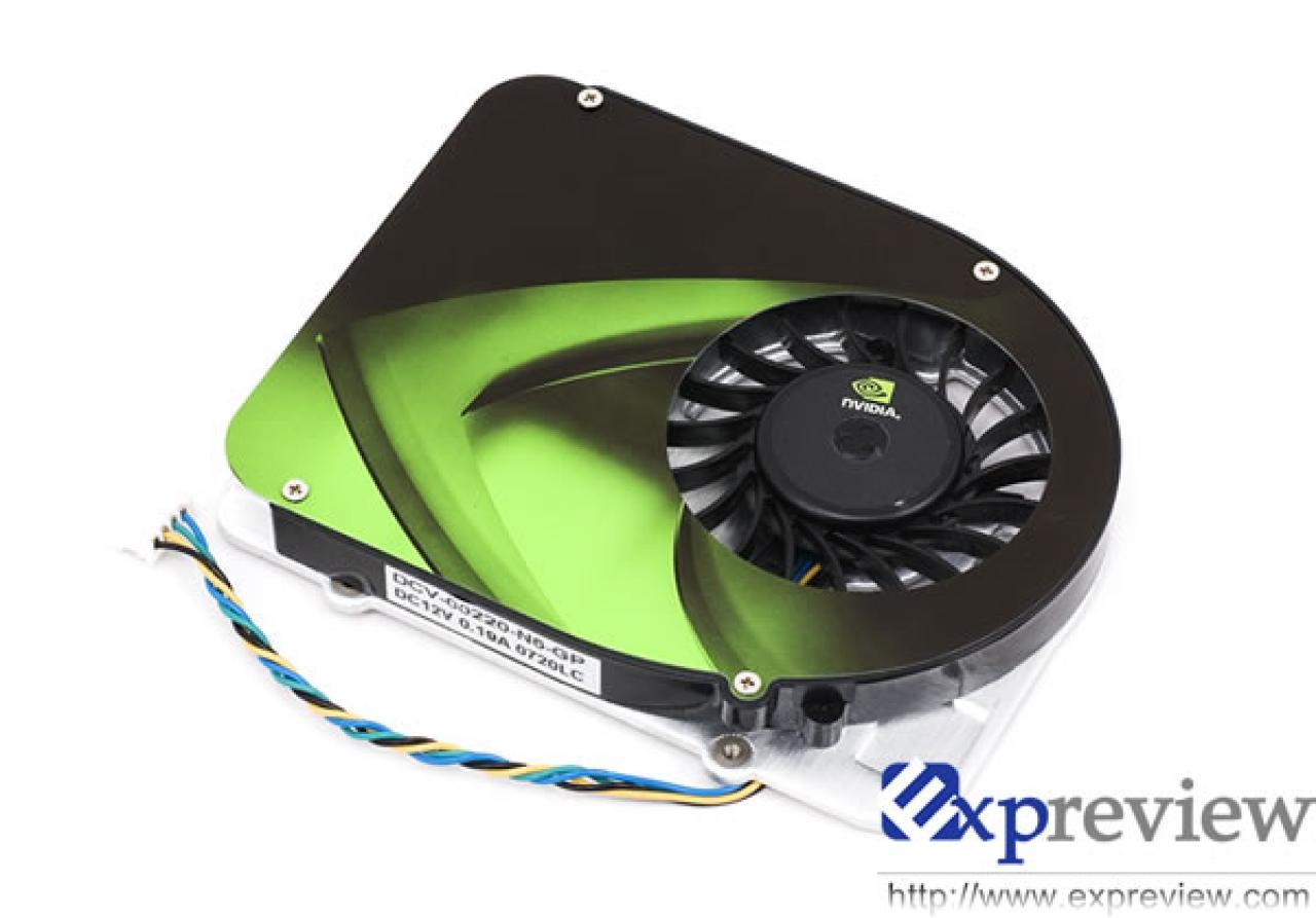 [07/05/2008] Kühler der Geforce 9500 GT (Bild: expreview.com)