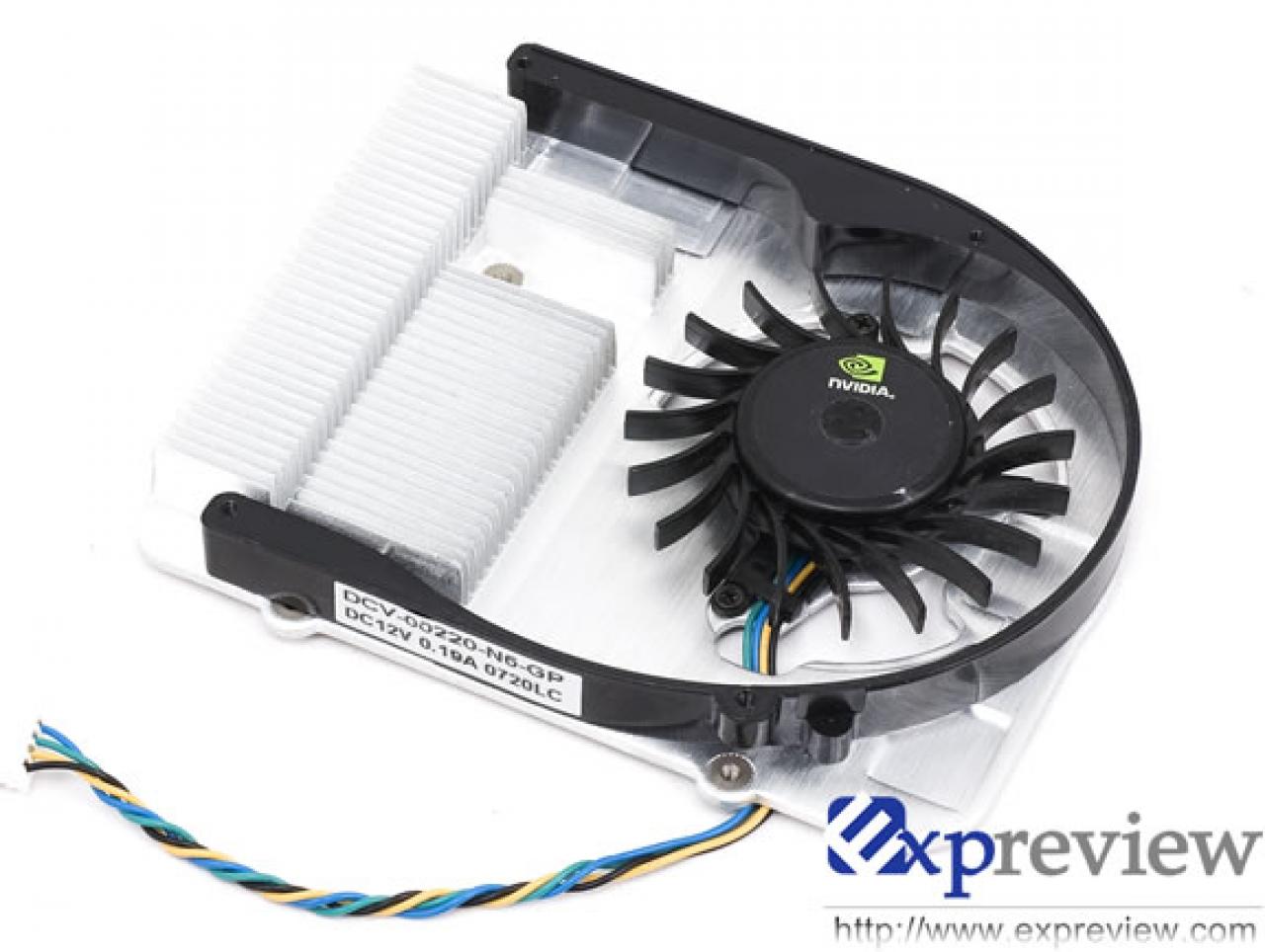 [07/05/2008] Kühler der Geforce 9500 GT (Bild: expreview.com)