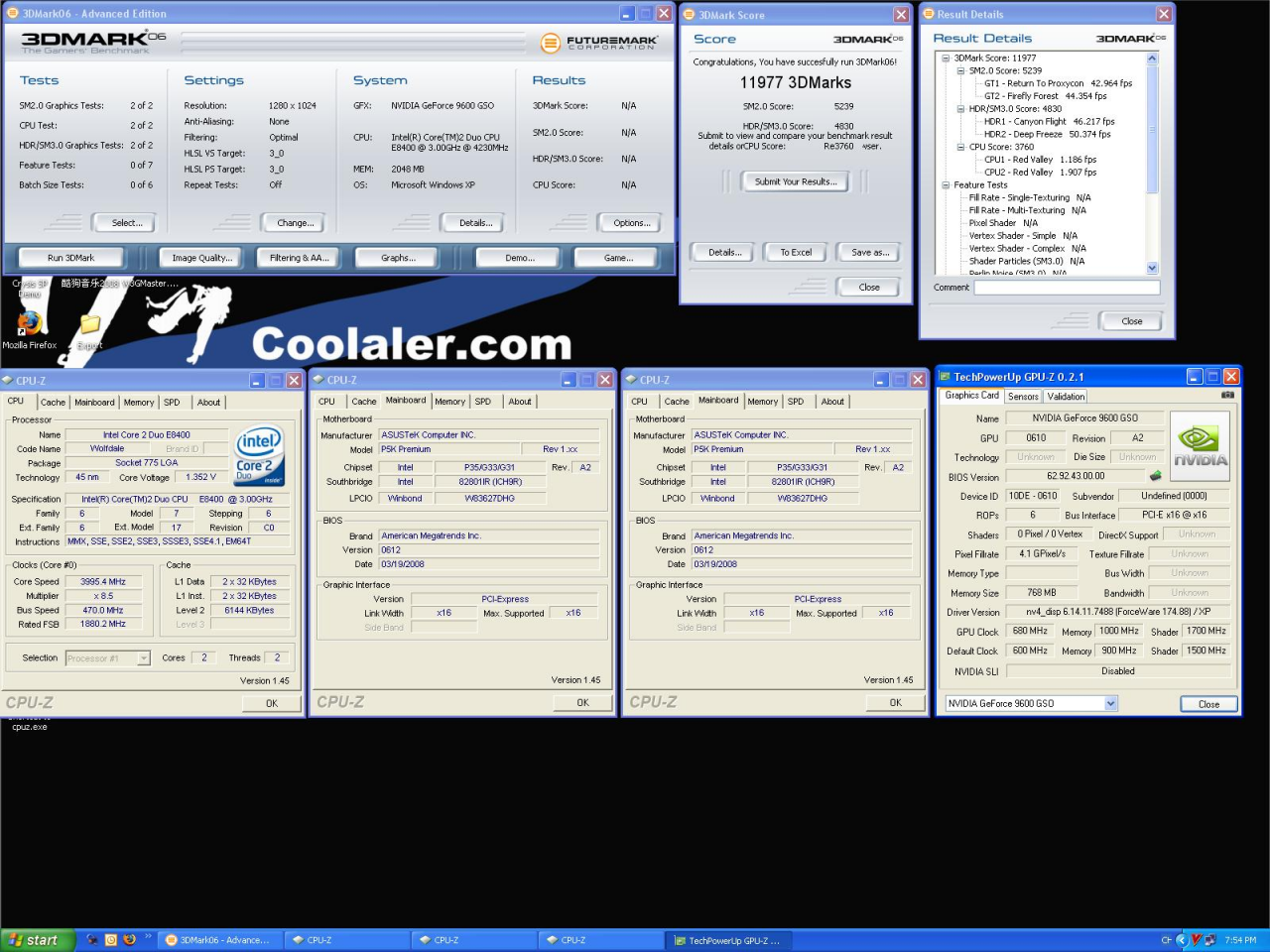 [13/05/2008] GSO vs. GT: GSO @ 680/1.700/1.000 MHz in 1.280x1.024 (Bild: Hardspell)