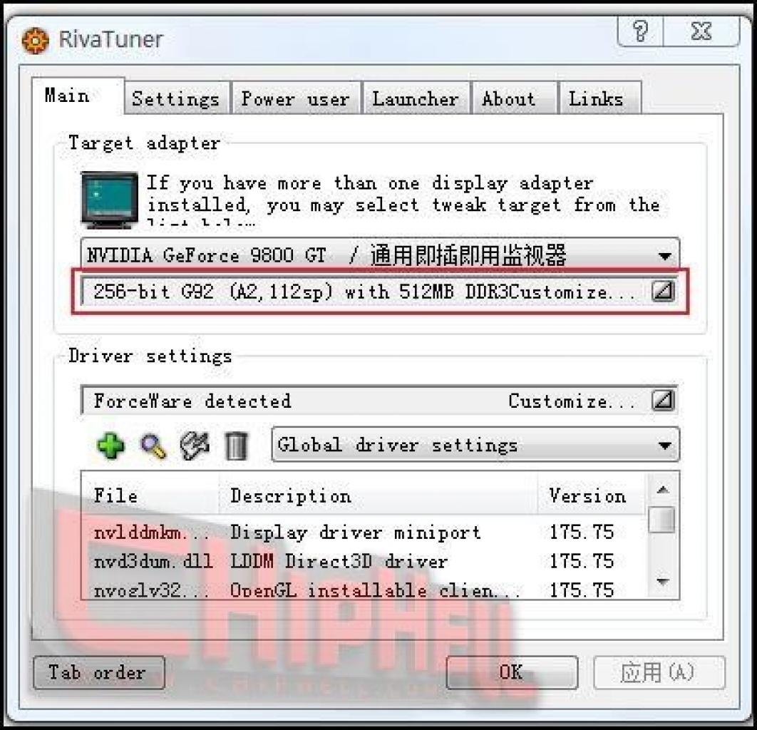 [23/05/2008] Laut Riva Tuner hat der 9800GT 112 Shader-Einheiten.