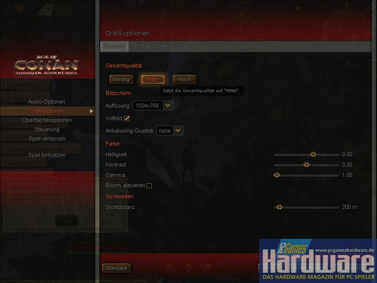 [23/05/2008] Age of Conan: 1.024x768, medium