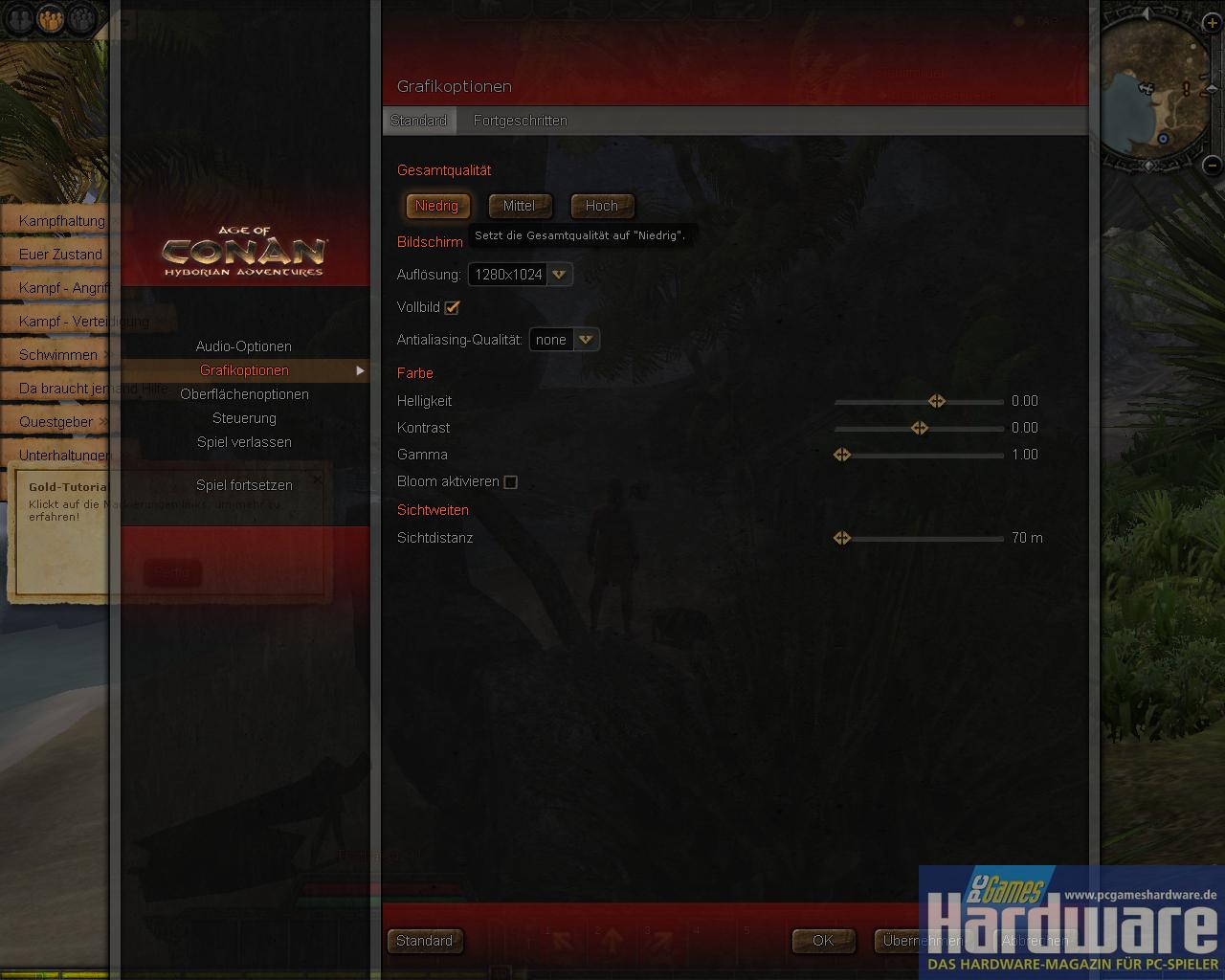 [23/05/2008] Age of Conan: 1.280x1.024, low