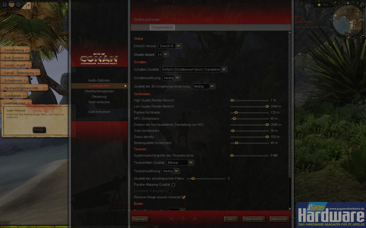[23/05/2008] Age of Conan: 1.680x1.050, low