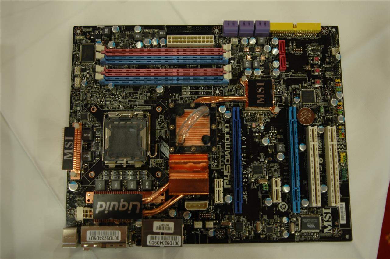 [13/05/2008] MSI P45 Diamond (Bild: PCGH)