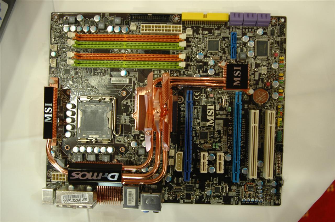 [13/05/2008] MSI P45 Platinum (Bild: PCGH)