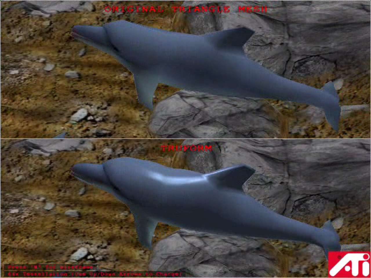 [27/05/2008] Ati-Techdemos: Radeon 8500: Dolphin